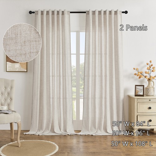 Pair linen semi - of,