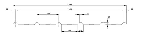1000 box profile foam - box, eaves