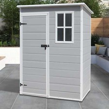 Plastic Garden Storage Shed Outdoor Storage  House Tool Shed With Floor