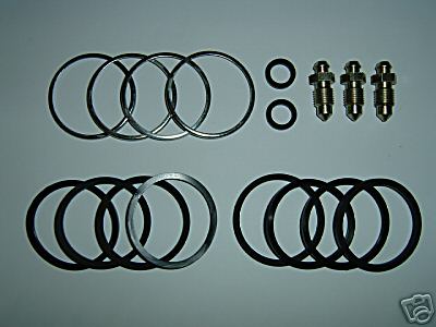 Princess 4pot caliper seal kit - caliper,