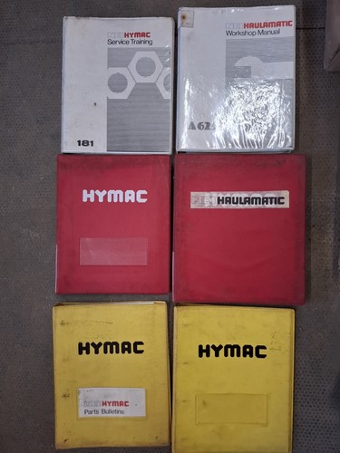 Hymac haulmatic manuals parts - haulmatic,