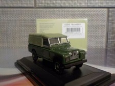 Land Rover - Series 2 - Canvas Back - Bronze Green -  1:76 Oxford Diecast Model