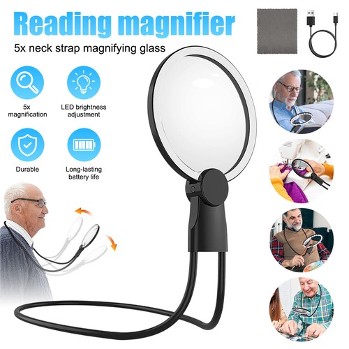 Wearable magnifying glass - wearable,