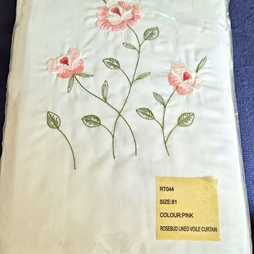 Rosebud lined sheer - sheer, voile