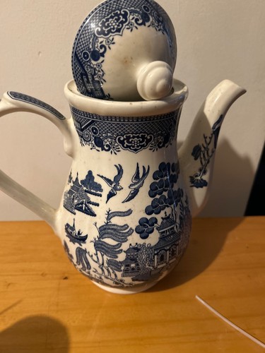 Churchill blue willow coffee - blue,