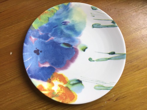 Janice tchalenko iris plate - janice,