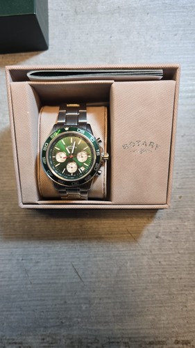 Rotary green steel chronograph - green,