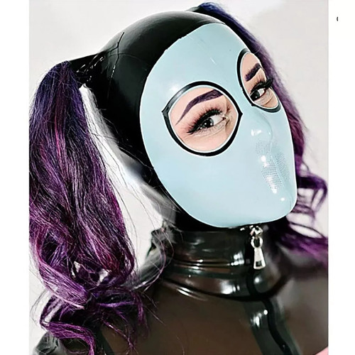 Latex hood rubber - hood, open