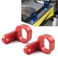 Rear Brake Line Hose Clamp Red