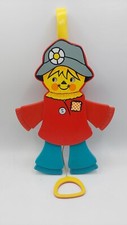 Jumping Jack Scarecrow Fisher Price Vintage Toy 1978 Used With Strap & Cord