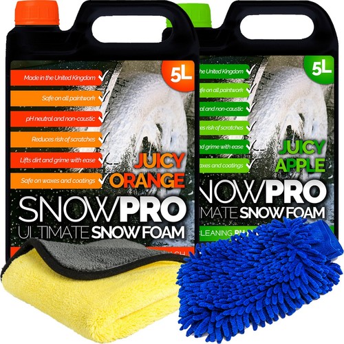 Snow foam shampoo car - snow, care