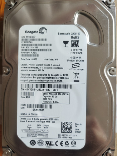 Original seagate 80gb - seagate,