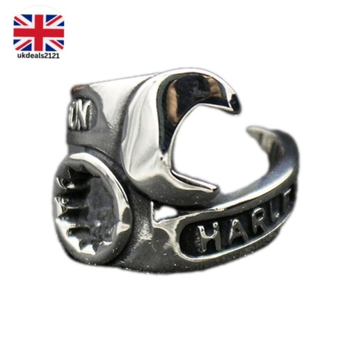 Mens signet ring harley - mens,