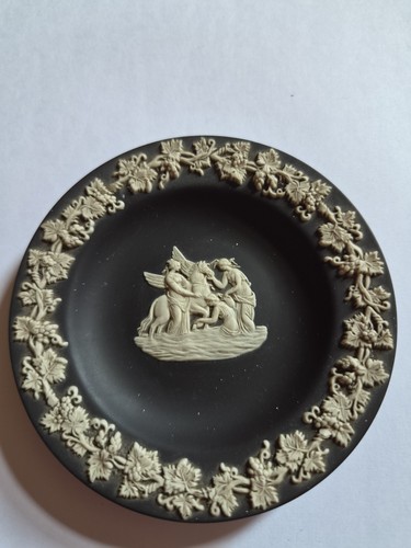 Wedgwood black basalt nymphs - wedgwood, "nymphs