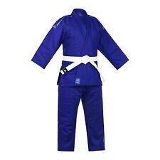 adidas Kids Judo Gi Suit Blue 13oz 350g Uniform Childrens White Belt Club J350