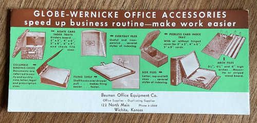 Vintage globe wernicke - globe-wernicke, ad
