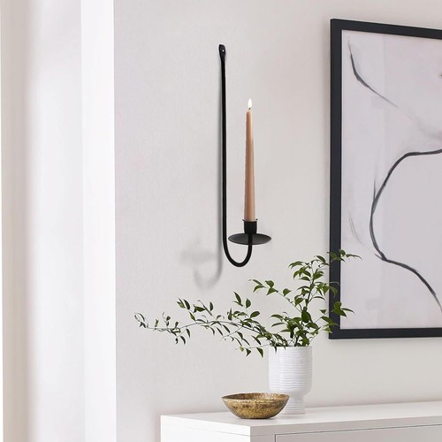 Metal wall candle - metal, set