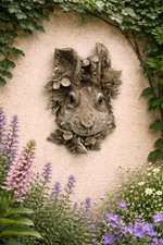 Rabbit Garden Wall Ornament