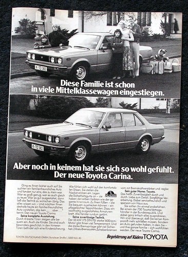 1978 toyota carina 1600 - carina,