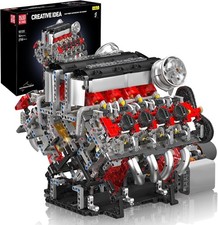 Working V8 Engine Model Kit