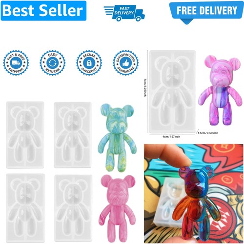 Pcs resin molds teddy - pcs,