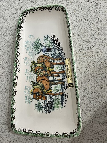 Honiton pottery hand painted - honiton,