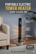 Portable Electric Tower Heater