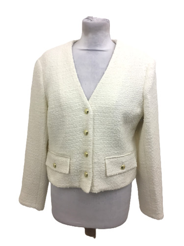 Women jacket ivory - m&s,
