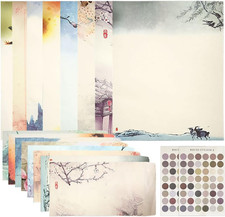 32Pcs Vintage Japanese Writing