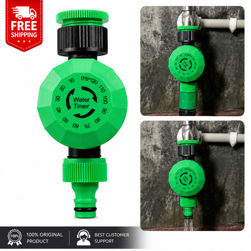 Battery free mechanical - battery-free, water