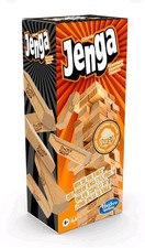 Classic official Jenga Wooden Block stacking Game BRAND NEW! Hasbro Gaming! 