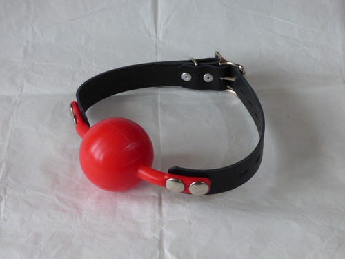 Real black leather - leather, locking