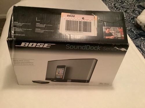 New open box - open, sounddock