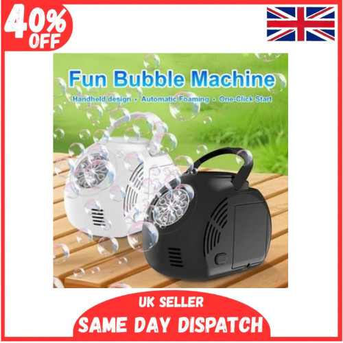 Automatic bubble machine - bubble,