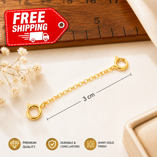 9ct gold strong extender - gold,