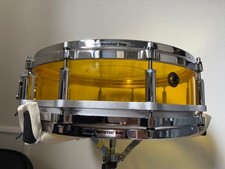Yellow 14 Inch Snare Drum with