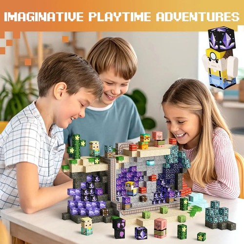 48pcs magnetic building - building, blocks