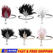 1920s  Headband Vintage Bridal Great Gatsby Flapper Party Headpiece Accessories`
