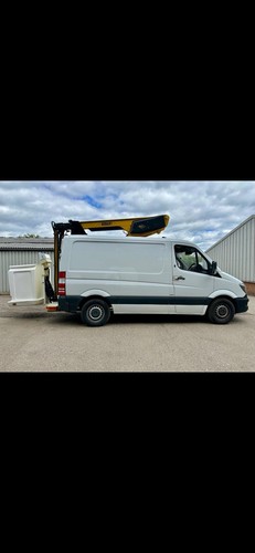 Cherry picker van mounts for