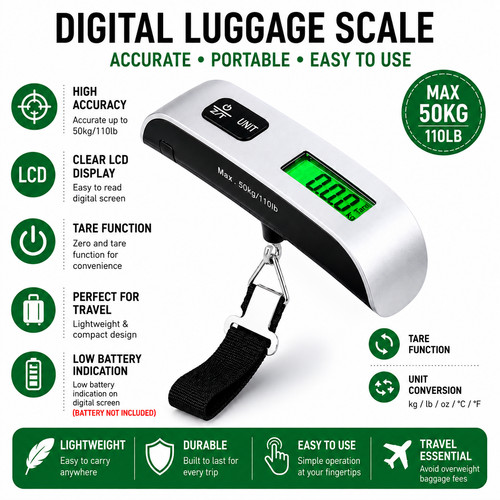 50kg digital luggage - 50kg, scale