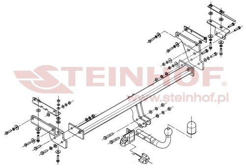 Tow bar for nissan - tow,