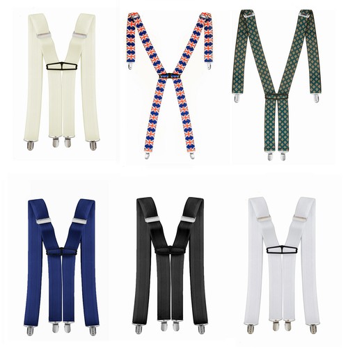 Mens braces trouser clip - mens, on