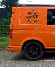 Vw T5Camper Van Sticker Large