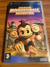 Super Monkey Ball Adventure PSP Sony PlayStation Portable Game | Complete PAL