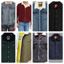 Levis Sherpa Jacket Denim