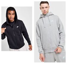 NIKE MEN'S ZIP UP BLACK  &