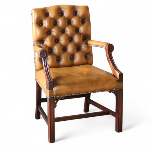 Vintage tan leather - vintage,
