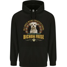 A Bichon Frise Dog Childrens Kids Hoodie