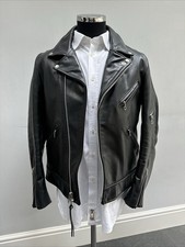 Men’s Vanson Black Leather