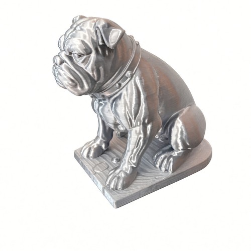 English bulldog statue - english,
